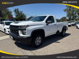 2020 CHEVROLET SILVERADO 2500 HD REGULAR CAB PICKUP V8, TURBO DIESEL, 6.6 LITER WORK TRUCK PICKUP 2D 8 FT