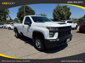 2020 CHEVROLET SILVERADO 2500 HD REGULAR CAB PICKUP V8, TURBO DIESEL, 6.6 LITER WORK TRUCK PICKUP 2D 8 FT
