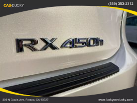 2022 LEXUS RX SUV V6, HYBRID, 3.5 LITER RX 450H SPORT UTILITY 4D