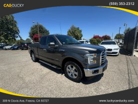2017 FORD F150 SUPER CAB PICKUP V6, ECOBOOST, TT, 3.5L XLT PICKUP 4D 6 1/2 FT