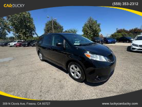 2014 TOYOTA SIENNA VAN V6, 3.5 LITER LE MINIVAN 4D