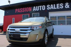 2013 FORD EDGE SUV V6, 3.5 LITER LIMITED SPORT UTILITY 4D