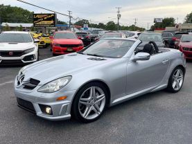 Used 2009 MERCEDES-BENZ SLK-CLASS CONVERTIBLE V8, 5.5 LITER SLK 55 AMG ROADSTER 2D - LA Auto Star located in Virginia Beach, VA