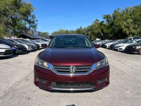 2014 HONDA ACCORD SEDAN BURGUNDY AUTOMATIC -  V & B Auto Sales