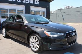 2013 AUDI A6 SEDAN V6, SUPERCHARGED, 3.0 LITER 3.0T PREMIUM PLUS SEDAN 4D