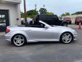 Used 2009 MERCEDES-BENZ SLK-CLASS CONVERTIBLE V8, 5.5 LITER SLK 55 AMG ROADSTER 2D - LA Auto Star located in Virginia Beach, VA