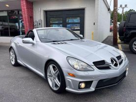 Used 2009 MERCEDES-BENZ SLK-CLASS CONVERTIBLE V8, 5.5 LITER SLK 55 AMG ROADSTER 2D - LA Auto Star located in Virginia Beach, VA