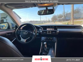 2014 LEXUS IS SEDAN V6, 3.5 LITER IS 350 SEDAN 4D - Bishop Motors LLC in Springfield, MO, 37.24090, -93.26632