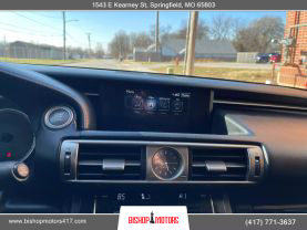 2014 LEXUS IS SEDAN V6, 3.5 LITER IS 350 SEDAN 4D - Bishop Motors LLC in Springfield, MO, 37.24090, -93.26632