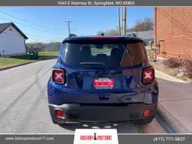 2019 JEEP RENEGADE SUV 4-CYL, MULTIAIR, 2.4 LITER LATITUDE SPORT UTILITY 4D - Bishop Motors LLC in Springfield, MO, 37.24090, -93.26632
