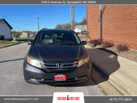 2015 HONDA ODYSSEY VAN V6, I-VTEC, 3.5 LITER EX-L MINIVAN 4D - Bishop Motors LLC in Springfield, MO, 37.24090, -93.26632