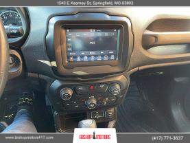 2019 JEEP RENEGADE SUV 4-CYL, MULTIAIR, 2.4 LITER LATITUDE SPORT UTILITY 4D - Bishop Motors LLC in Springfield, MO, 37.24090, -93.26632