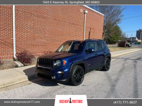 2019 JEEP RENEGADE SUV 4-CYL, MULTIAIR, 2.4 LITER LATITUDE SPORT UTILITY 4D - Bishop Motors LLC in Springfield, MO, 37.24090, -93.26632