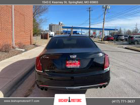 2017 CADILLAC CT6 SEDAN V6, 3.6 LITER 3.6 LUXURY SEDAN 4D - Bishop Motors LLC in Springfield, MO, 37.24090, -93.26632
