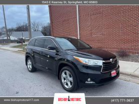 2016 TOYOTA HIGHLANDER SUV V6, 3.5 LITER LIMITED PLATINUM SPORT UTILITY 4D - Bishop Motors LLC in Springfield, MO, 37.24090, -93.26632