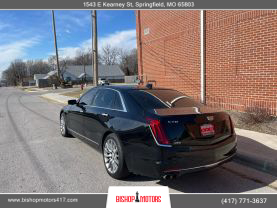 2017 CADILLAC CT6 SEDAN V6, 3.6 LITER 3.6 LUXURY SEDAN 4D - Bishop Motors LLC in Springfield, MO, 37.24090, -93.26632