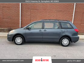2010 TOYOTA SIENNA VAN V6, 3.5 LITER CE MINIVAN 4D - Bishop Motors LLC in Springfield, MO, 37.24090, -93.26632