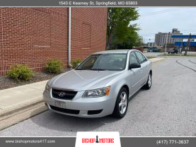 2008 HYUNDAI SONATA SEDAN V6, 3.3 LITER GLS SEDAN 4D - Bishop Motors LLC in Springfield, MO, 37.24090, -93.26632