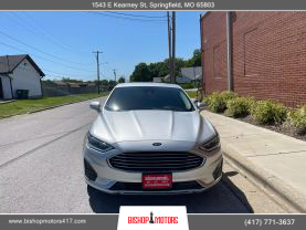 2019 FORD FUSION SEDAN 4-CYL, ECOBOOST, TURBO, 1.5 LITER SEL SEDAN 4D - Bishop Motors LLC in Springfield, MO, 37.24090, -93.26632