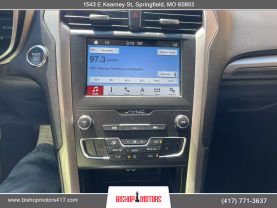 2019 FORD FUSION SEDAN 4-CYL, ECOBOOST, TURBO, 1.5 LITER SEL SEDAN 4D - Bishop Motors LLC in Springfield, MO, 37.24090, -93.26632