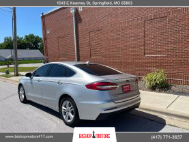 2019 FORD FUSION SEDAN 4-CYL, ECOBOOST, TURBO, 1.5 LITER SEL SEDAN 4D - Bishop Motors LLC in Springfield, MO, 37.24090, -93.26632