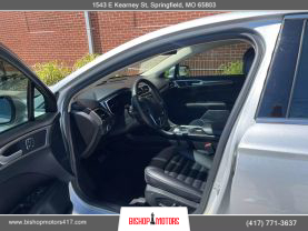 2019 FORD FUSION SEDAN 4-CYL, ECOBOOST, TURBO, 1.5 LITER SEL SEDAN 4D - Bishop Motors LLC in Springfield, MO, 37.24090, -93.26632