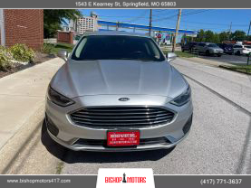 2019 FORD FUSION SEDAN 4-CYL, ECOBOOST, TURBO, 1.5 LITER SEL SEDAN 4D - Bishop Motors LLC in Springfield, MO, 37.24090, -93.26632