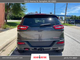 2015 JEEP CHEROKEE SUV V6, 3.2 LITER TRAILHAWK SPORT UTILITY 4D - Bishop Motors LLC in Springfield, MO, 37.24090, -93.26632