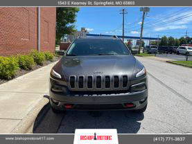 2015 JEEP CHEROKEE SUV V6, 3.2 LITER TRAILHAWK SPORT UTILITY 4D - Bishop Motors LLC in Springfield, MO, 37.24090, -93.26632