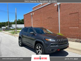 2015 JEEP CHEROKEE SUV V6, 3.2 LITER TRAILHAWK SPORT UTILITY 4D - Bishop Motors LLC in Springfield, MO, 37.24090, -93.26632