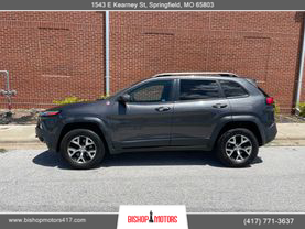2015 JEEP CHEROKEE SUV V6, 3.2 LITER TRAILHAWK SPORT UTILITY 4D - Bishop Motors LLC in Springfield, MO, 37.24090, -93.26632