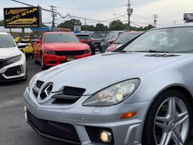 Used 2009 MERCEDES-BENZ SLK-CLASS CONVERTIBLE V8, 5.5 LITER SLK 55 AMG ROADSTER 2D - LA Auto Star located in Virginia Beach, VA