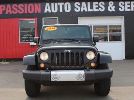 2014 JEEP WRANGLER SUV V6, 3.6 LITER UNLIMITED SAHARA SPORT UTILITY 4D