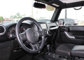 2014 JEEP WRANGLER SUV V6, 3.6 LITER UNLIMITED SAHARA SPORT UTILITY 4D