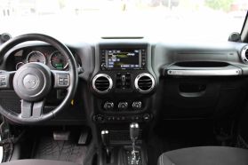 2014 JEEP WRANGLER SUV V6, 3.6 LITER UNLIMITED SAHARA SPORT UTILITY 4D