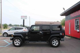 2014 JEEP WRANGLER SUV V6, 3.6 LITER UNLIMITED SAHARA SPORT UTILITY 4D