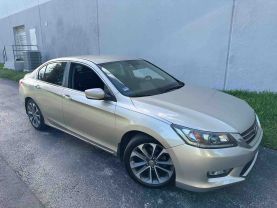 2015 HONDA ACCORD SEDAN 4-CYL, I-VTEC, 2.4 LITER SPORT SEDAN 4D