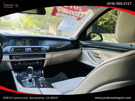 2012 BMW 5 SERIES SEDAN 4-CYL, TURBO, 2.0 LITER 528I SEDAN 4D