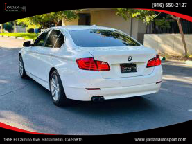 2012 BMW 5 SERIES SEDAN 4-CYL, TURBO, 2.0 LITER 528I SEDAN 4D