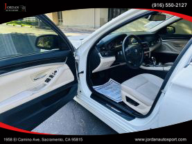 2012 BMW 5 SERIES SEDAN 4-CYL, TURBO, 2.0 LITER 528I SEDAN 4D