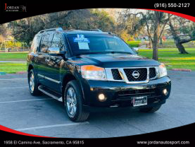 2012 NISSAN ARMADA SUV V8, 5.6 LITER SL SPORT UTILITY 4D