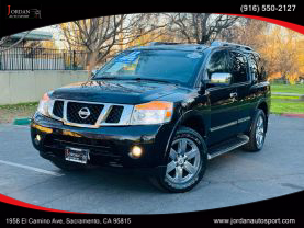 2012 NISSAN ARMADA SUV V8, 5.6 LITER SL SPORT UTILITY 4D