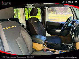 2015 JEEP WRANGLER SUV V6, 3.6 LITER UNLIMITED SAHARA SPORT UTILITY 4D