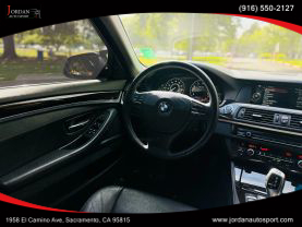2013 BMW 5 SERIES SEDAN 4-CYL, TURBO, 2.0 LITER 528I SEDAN 4D