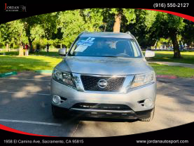 2013 NISSAN PATHFINDER SUV V6, 3.5 LITER SV SPORT UTILITY 4D