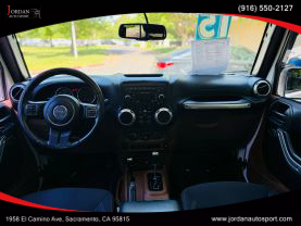 2015 JEEP WRANGLER SUV V6, 3.6 LITER UNLIMITED SAHARA SPORT UTILITY 4D
