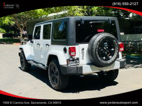 2015 JEEP WRANGLER SUV V6, 3.6 LITER UNLIMITED SAHARA SPORT UTILITY 4D