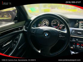 2013 BMW 5 SERIES SEDAN 4-CYL, TURBO, 2.0 LITER 528I SEDAN 4D
