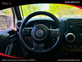 2015 JEEP WRANGLER SUV V6, 3.6 LITER UNLIMITED SAHARA SPORT UTILITY 4D