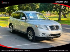 2013 NISSAN PATHFINDER SUV V6, 3.5 LITER SV SPORT UTILITY 4D